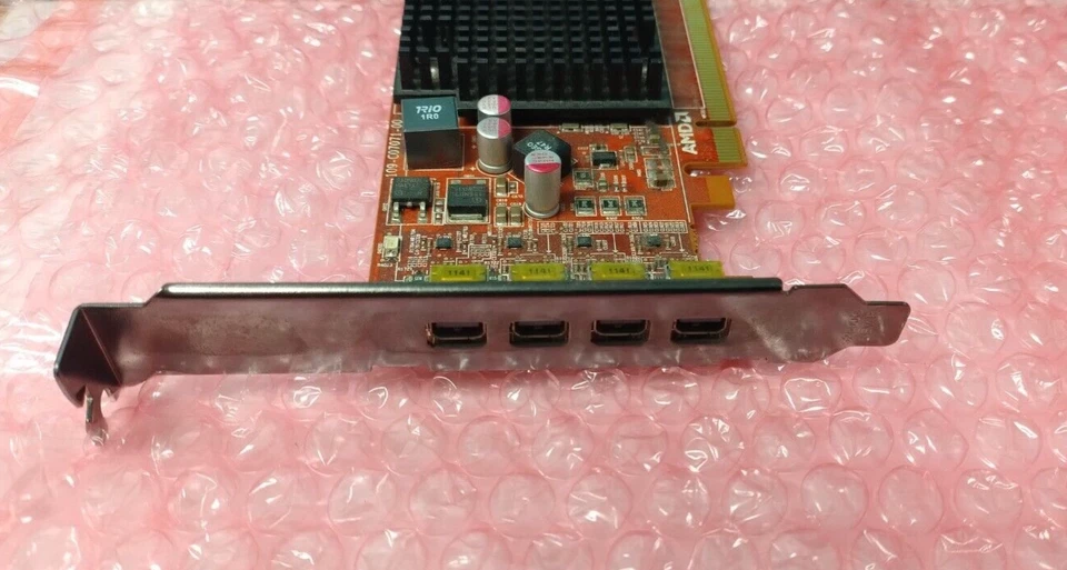 ATI FirePro 2460 Quad Mini DisplayPort PCI-E 512MB Graphics Video Card - Image 3 of 3