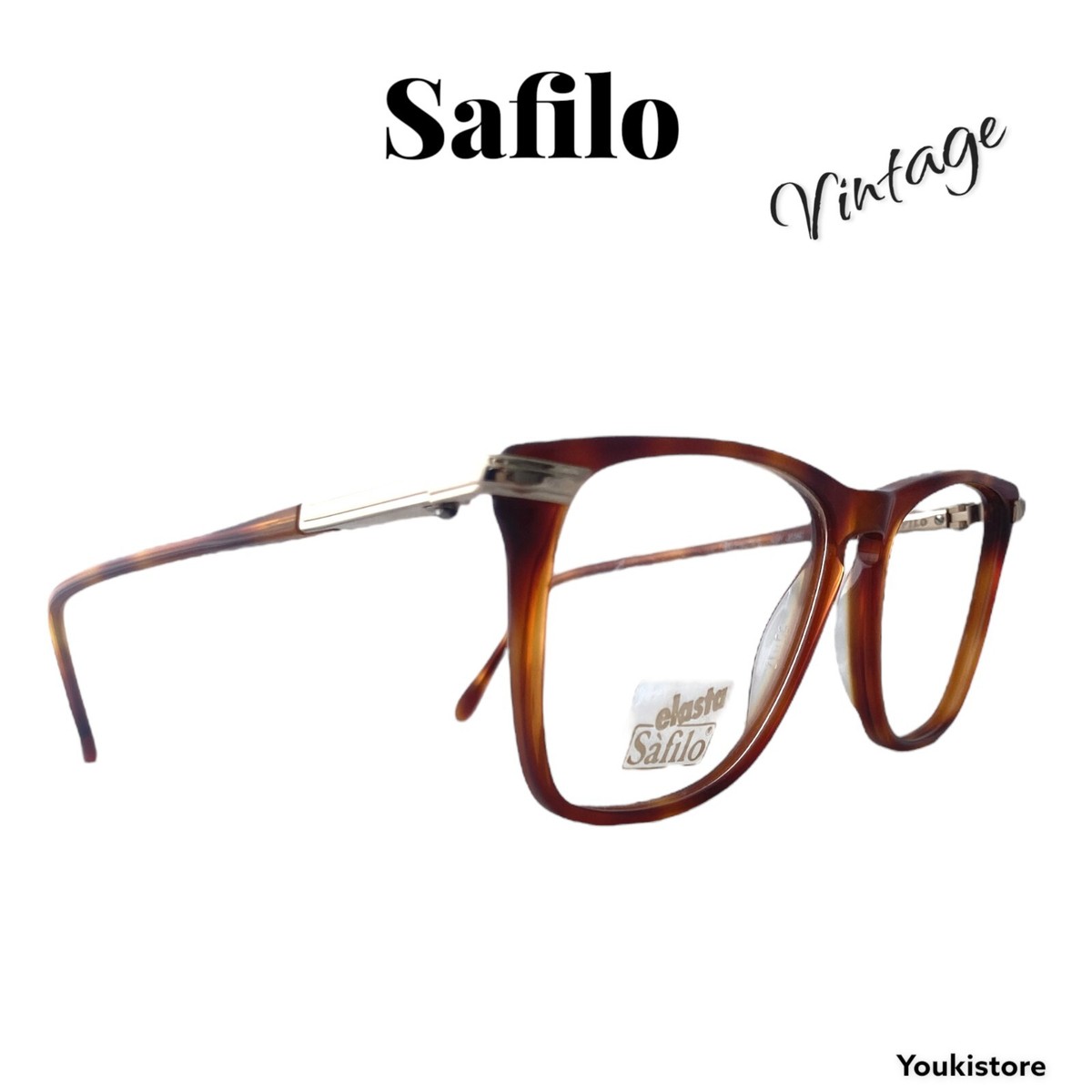 Eyeglasses Safilo Marchi SAFILO Occhiali Da Vista ELASTA SP 426 056 145  VINTAGE '80s Made