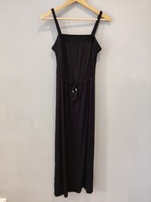 QVC Ruth Langsford Summer Maxi Dress Size 12 Black RRP £55
