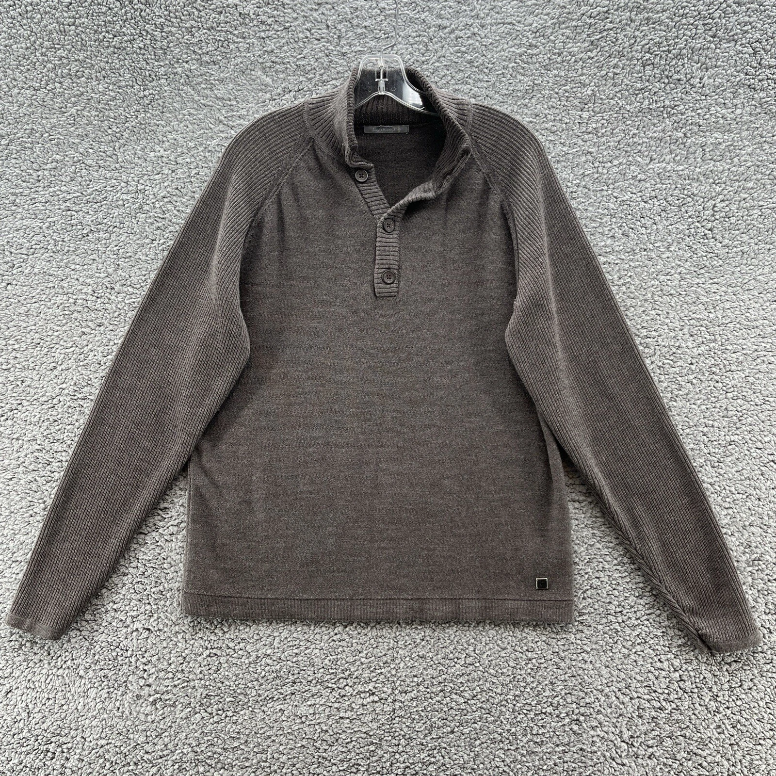 smartwool chunky merino knit casual henley pullover sweater