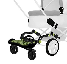 Universal Stroller Glider Board kidss Latch System Easy Setup Support up 70lbs😊