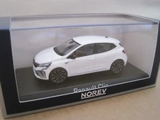 NOREV RENAULT CLIO ESPRIT ALPINE in WHITE 1:43 DEALER MODEL CAR