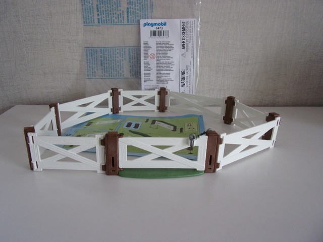 100x Playmobil Zäune - Mini Farm Zaun Set 9cm Für Kinder 3-8 Jahre