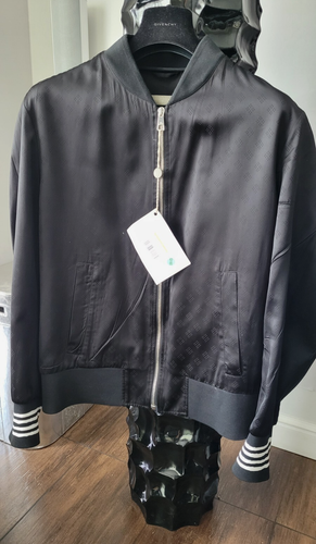 -84% DE DESCUENTO NEIL BARRETT VISCOSA JACQUWARD CHAQUETA BOMBARDERO TALLA L NUEVO - Imagen 12 de 24