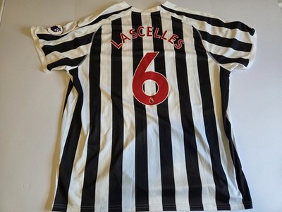 Newcastle United Home Jersey 2022 2023 Jamaal Lascelles Mesn Size 4XL