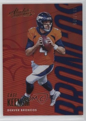 2018 Panini Absolute Spectrum Red /100 Case Keenum #29 0q3