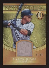 2017 Panini Gold Standard Newly Minted #NMM-AJ Aaron Judge RC Jersey Relic /99