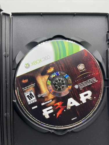 F.3.A.R. Fear 3 (Microsoft Xbox 360, 2011) PROBADO Y FUNCIONANDO Estuche Best Buy - Imagen 2 de 2