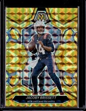 2024 Panini Mosaic #148 Jacoby Brissett Mosaic Reactive Yellow