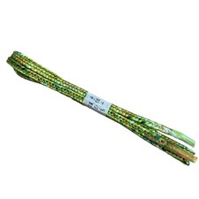 Unused Hand-Braided Obijime Cord Kimono Accessory Green Cream Orange Blue 100cm