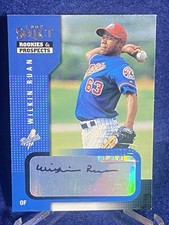 Wilkin Ruan 2002 Select Rookies & Prospects Autograph #96 Dodgers 