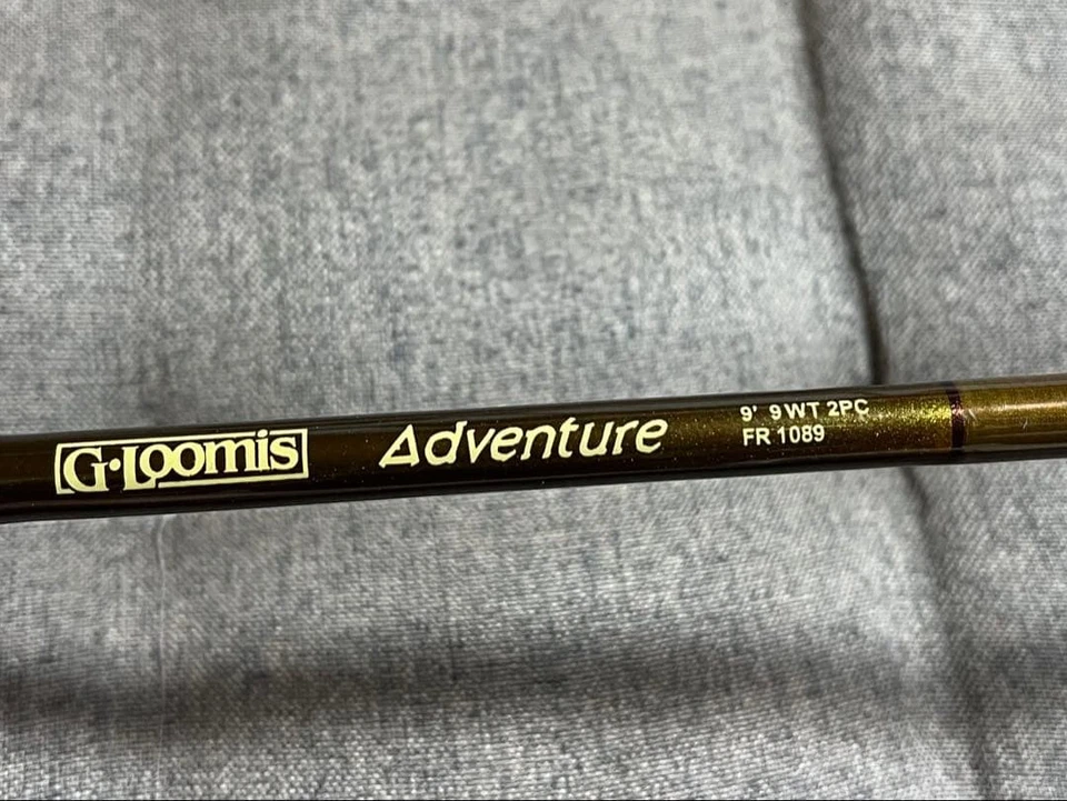 G.Loomis Adventure 9 ft 8,9 W 2 piezas caña de mosca FR1089 usada Foto 2 de 2