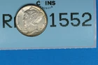 1944 10C MERCURY HEAD SILVER DIME Early US Type RAW-1552