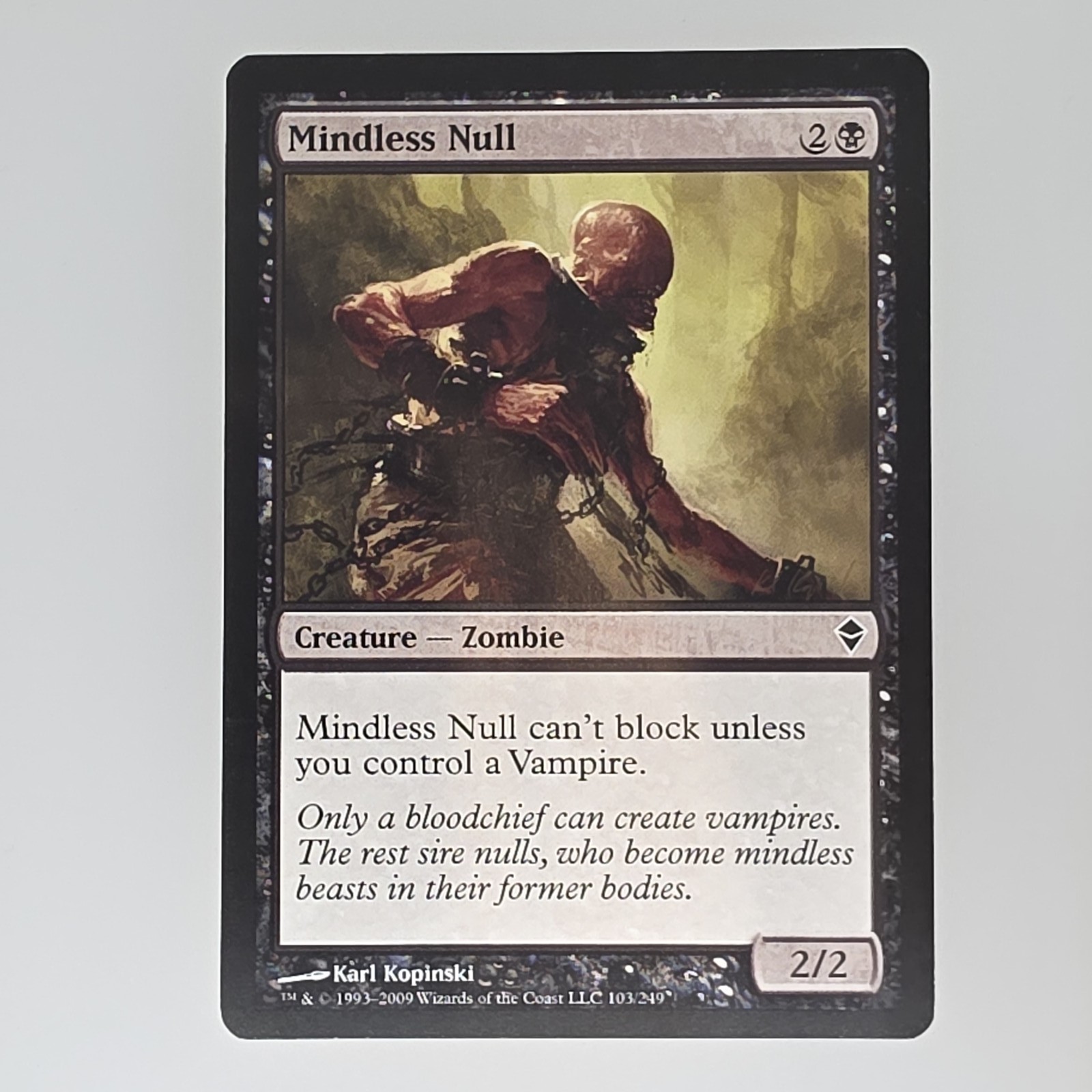 Zendikar #103 Mindless Null