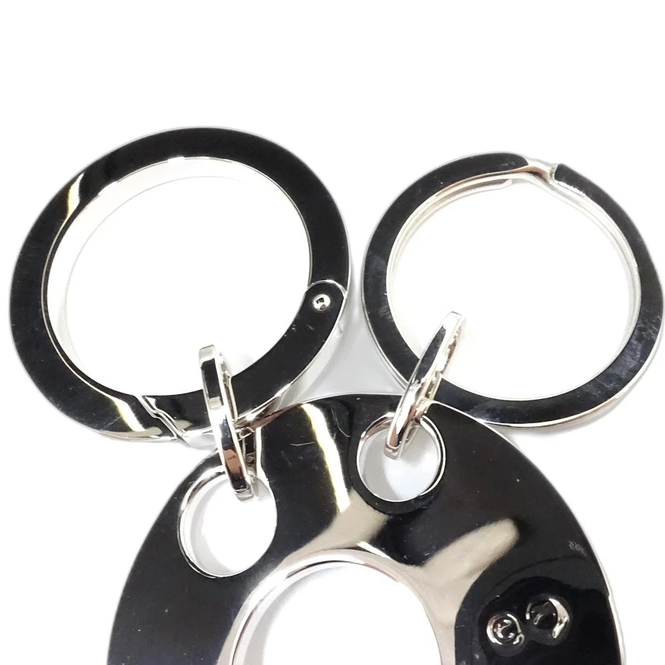 Portachiavi SWAROVSKI metallo argento cristallo/181300 - Immagine 4 di 4