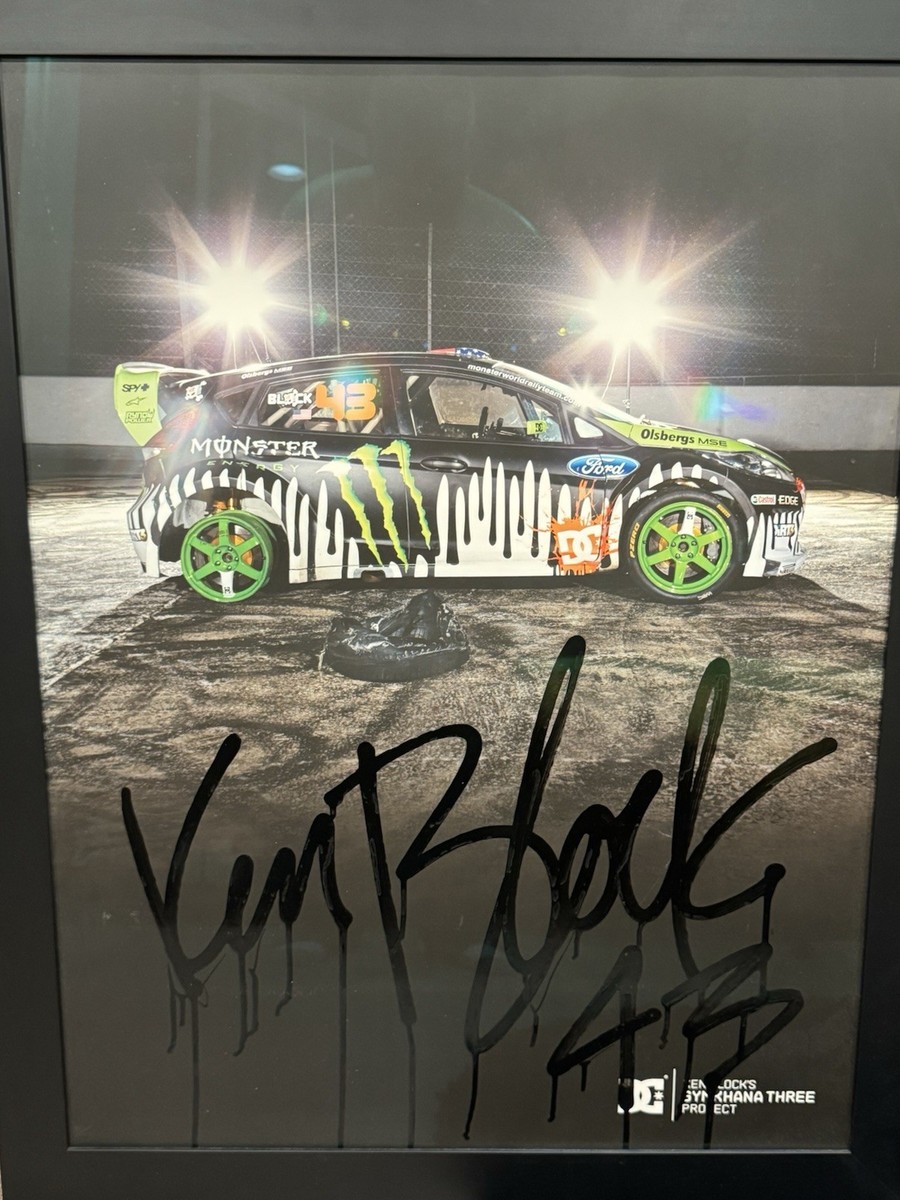 Gymkhana 3 Ken Block Signed Posters 99 And 100 Ultra Rare 1 of 4