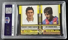 LIONEL MESSI BORJA PSA 7 2004 MUNDI CROMO #195 TOP LIGA ROOKIE RC QUAD