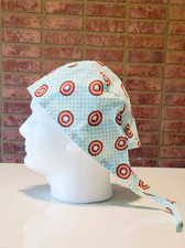 scrub cap medical hat surgical cap unisex cotton handmade marvel captain america