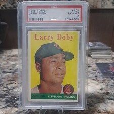 Top 10 Larry Doby Baseball Cards 30