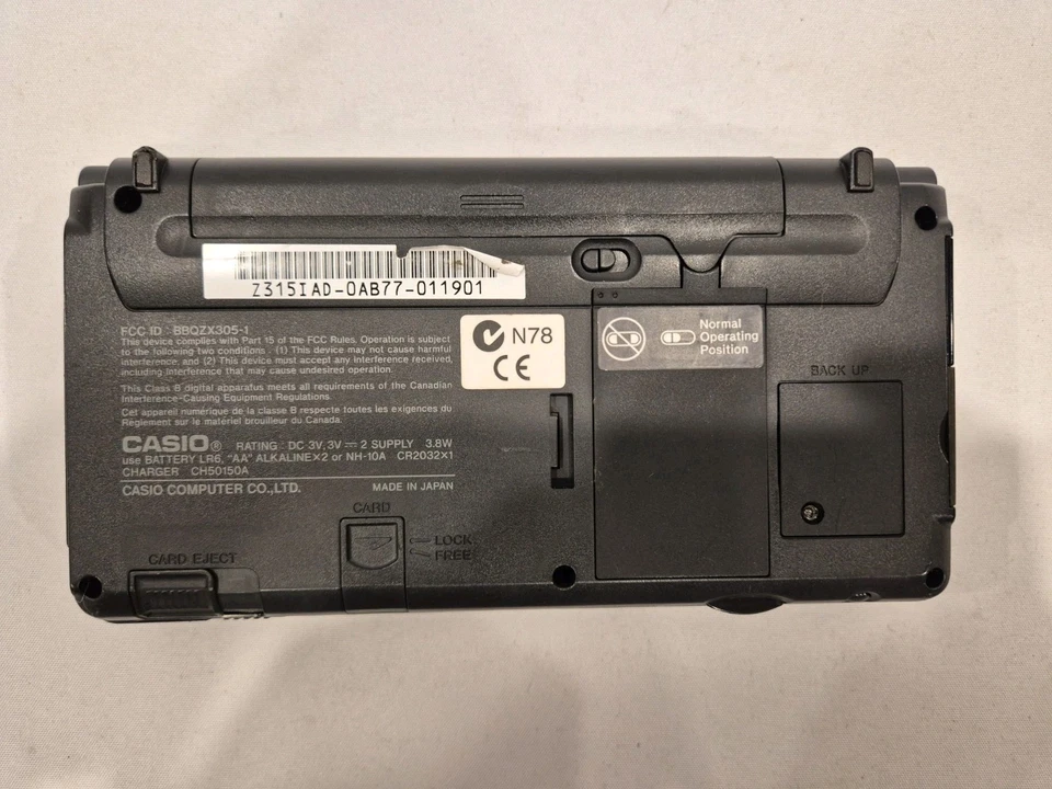 Cassiopeia A-11A PDA Pocket Computer Casio - Image 4 of 4
