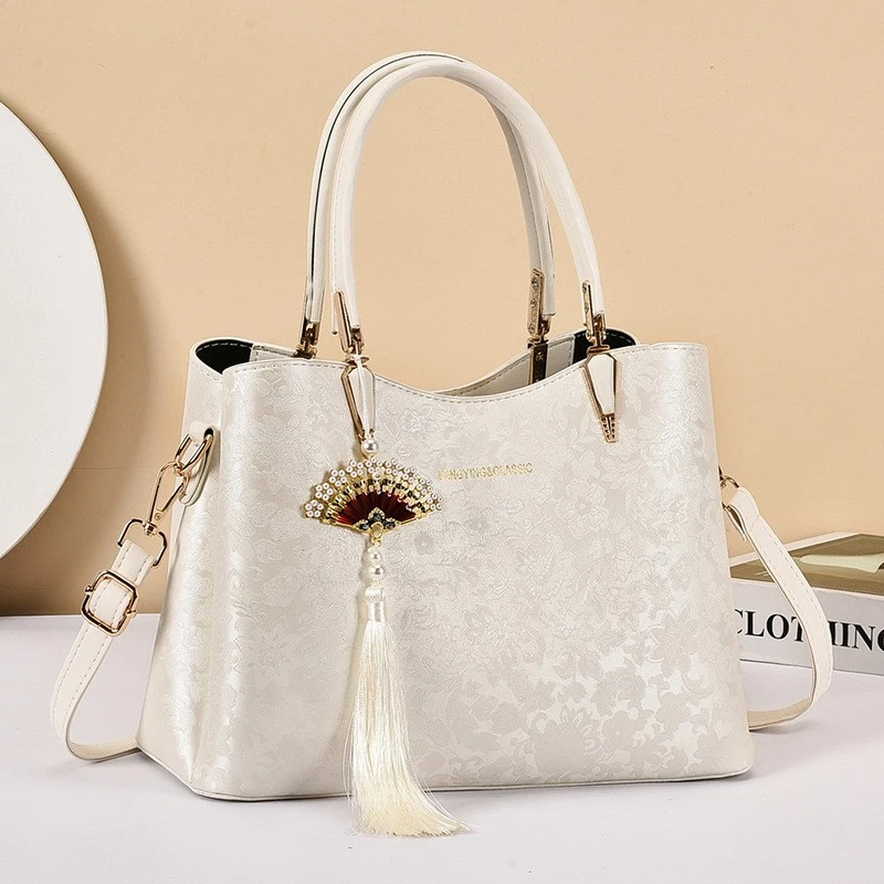 Luxury Women’s Shoulder Bag – Vintage Casual Tote Handbag