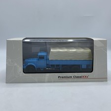 1/43 Tatra 111 Flatbed Platform Trailer/Cover Blue Collectables 17+