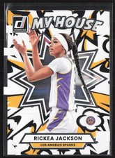 2025 Donruss WNBA My House #13 Rickea Jackson Los Angeles Sparks