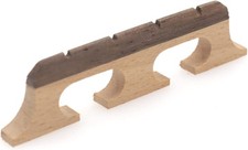 4-String Banjo Bridge, Ebony Maple Bridge Replacement 4 string, natural