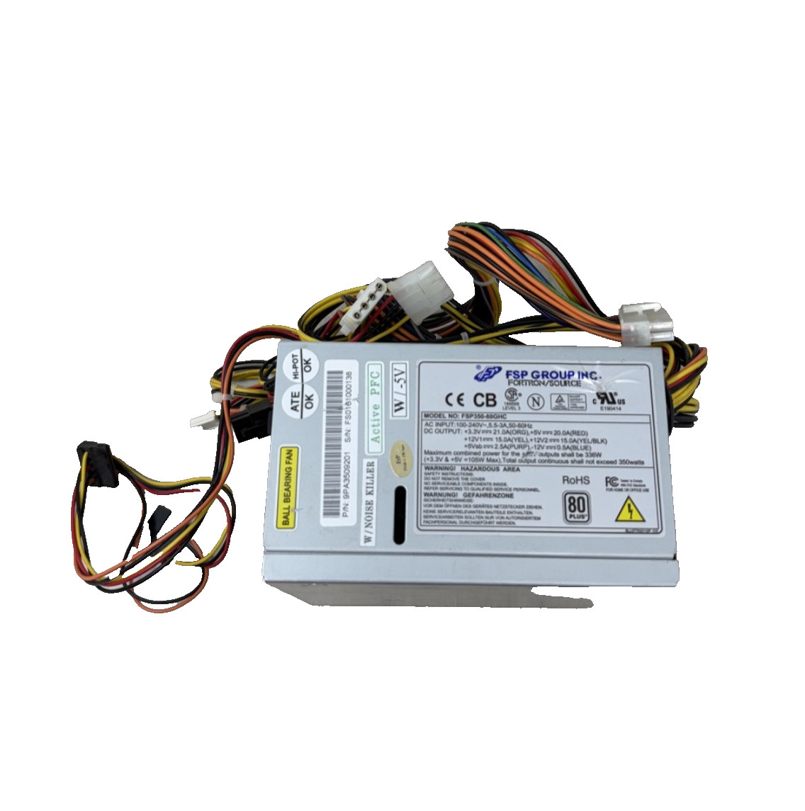 ALIMENTATORE FSP ORIGINALE FSP350-60GHC 350W