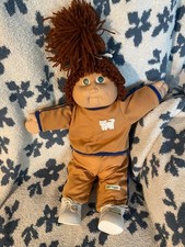 Cabbage Patch Kids HTF Auburn Hair Green Eye Combo w Freckles