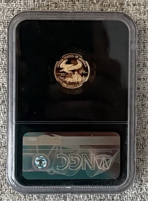 2021 W Gold Eagle G$5 Type 1 NGC PF70 First Day of Issue Mercanti