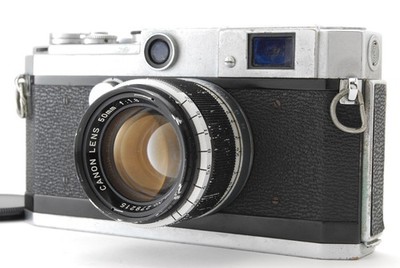 Exc+5] Canon 7 Rangefinder 35mm Film Camera 50mm f1.8 L39 Lens