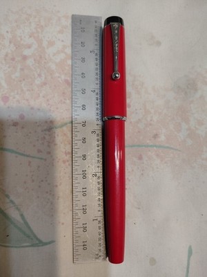 Big Red Parker Roller Ball Pen USA MADE 