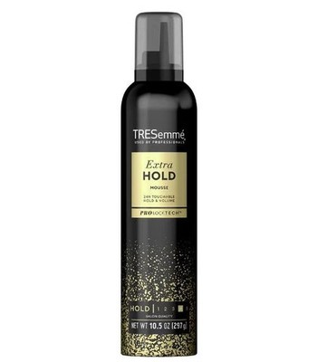 Tresemme Extra Hold Mousse 25h Touchable Hold & Volume Hold Level 4 - 10.5 oz