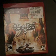 THQ Saints Row 2 PS3 Action Adventure M Mature Manual Included