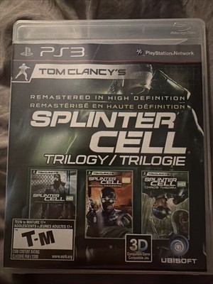 PS3 Splinter Cell Trilogy (for Sony PlayStation 3) Complete in Box - Tested