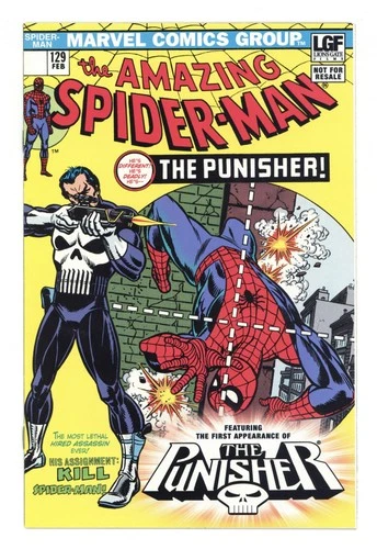 Amazing Spider-Man Punisher Movie Reprint #129 VG/FN 5.0 2004 Low Grade