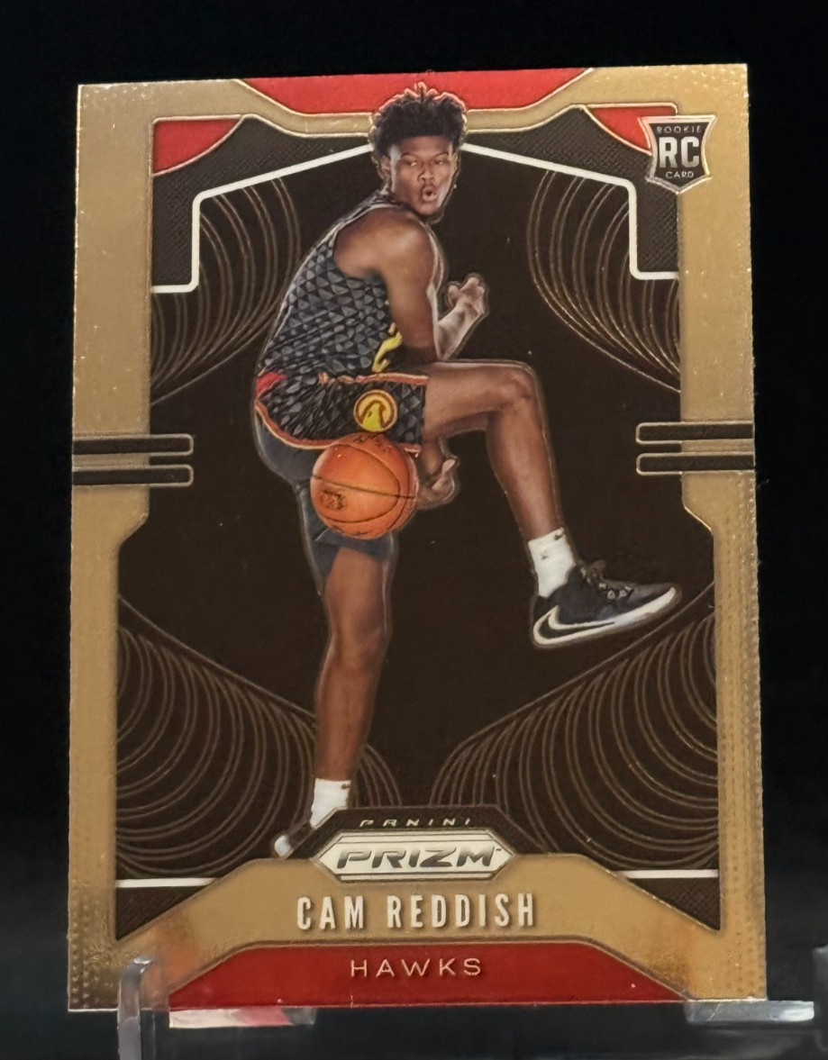 2019-20 Panini Prizm Variation Rookie Card #256 Cam Reddish Atlanta Hawks