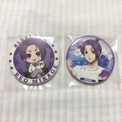 Blue Lock Mikage Reo Can Badge Set Aeon Cinema Neu