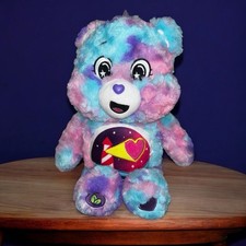Care Bears Be Me Bear 14 inch Tie Dye Plush Stuffed Animal Lighthouse Heart 2024