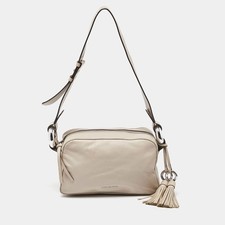 Borse a tracolla Michael Kors grandi in pelle beige