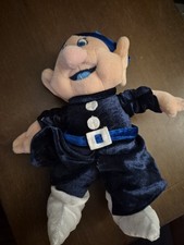 Disney's Seven Dwarfs, Dopey Blue White 9" Beanie/Plush New No Tag