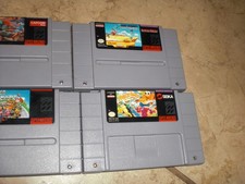 SNES Super Mario World Super Mario All-Stars Super Mario Kart Street Fighter II+