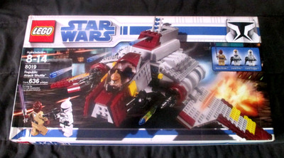 LEGO Star Wars 2008 Republic Attack Shuttle (8019) [UNOPENED/NEW SEALED IN BOX]