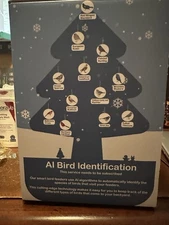 birdsnap PAV- Bird Feeder with Camera Solar Panel, 64GB Card & 2K HD Record