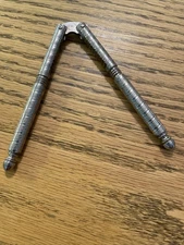 Vintage HMO Metal Nut Cracker Tool 5” Long Metal Heavy Duty Old Fashioned Thick