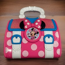 Disney Minnie Mouse Toy Medical Doctor  s Bag Plastic Pink Case Only
