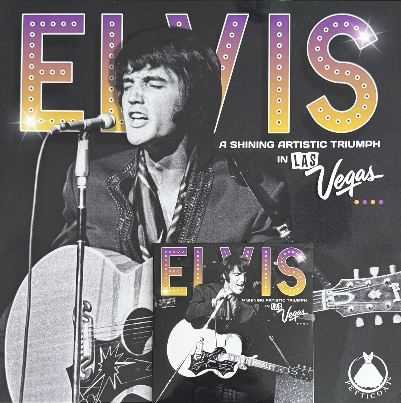 Elvis Presley- A Shining Artistic Triumph In Las Vegas - CORRECTED PRESSING!!