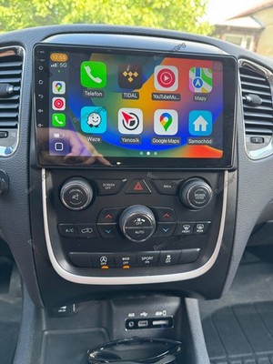 For 2014-2020 Dodge Durango In Dash Radio Rotated Android 14 Stereo CarPlay GPS