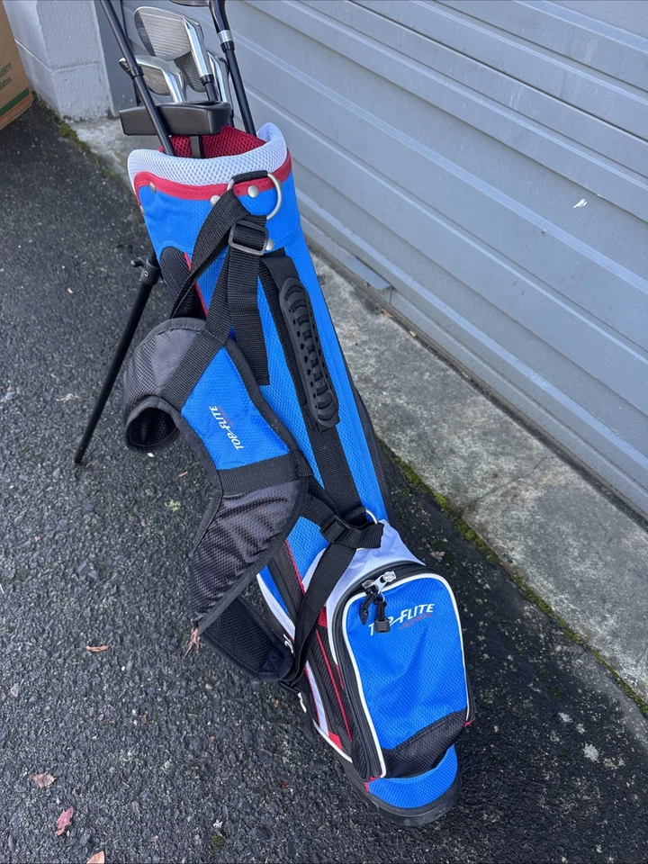 Top Flite Jr Golf Set Ti Matrix Kids 6Piece Lefthanded Set With Bag - Image 2 of 4